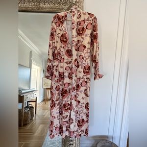 Coco & Lola Floral Dress with Belt
